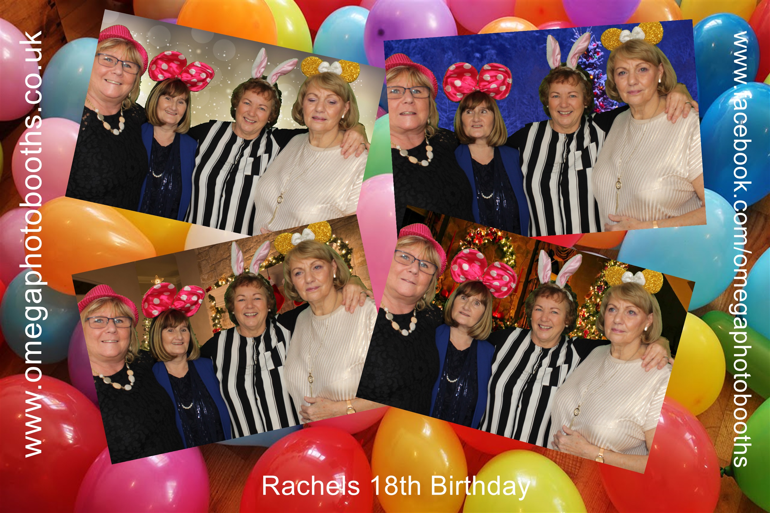Rachel's 18th birthday and family Christmas get together | View more photos from the event at gallery.omegaphotobooths.co.uk/u/Omega-Photobooths/Rachels-18th-birthday-and-family-Christmas-get-together